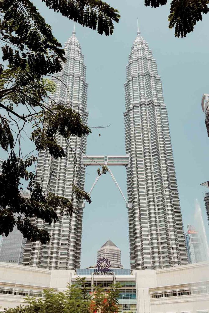 Guide to Kuala Lumpur - Petronas Towers from KLCC