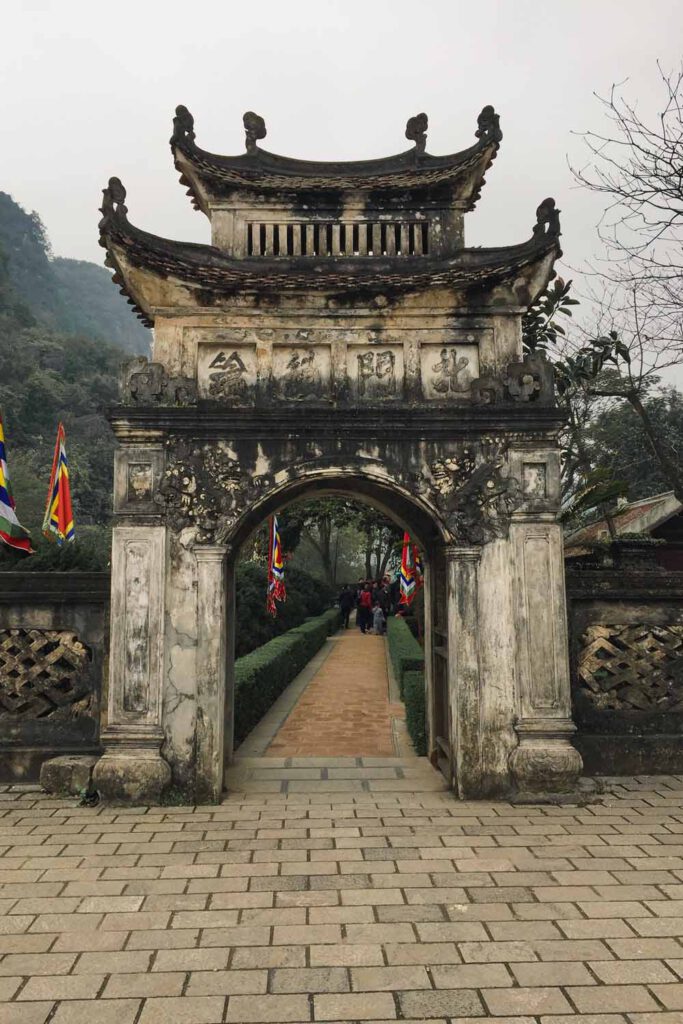 Ninh Binh - Entrance of Hoa Lư Ancient Capital of Vietnam