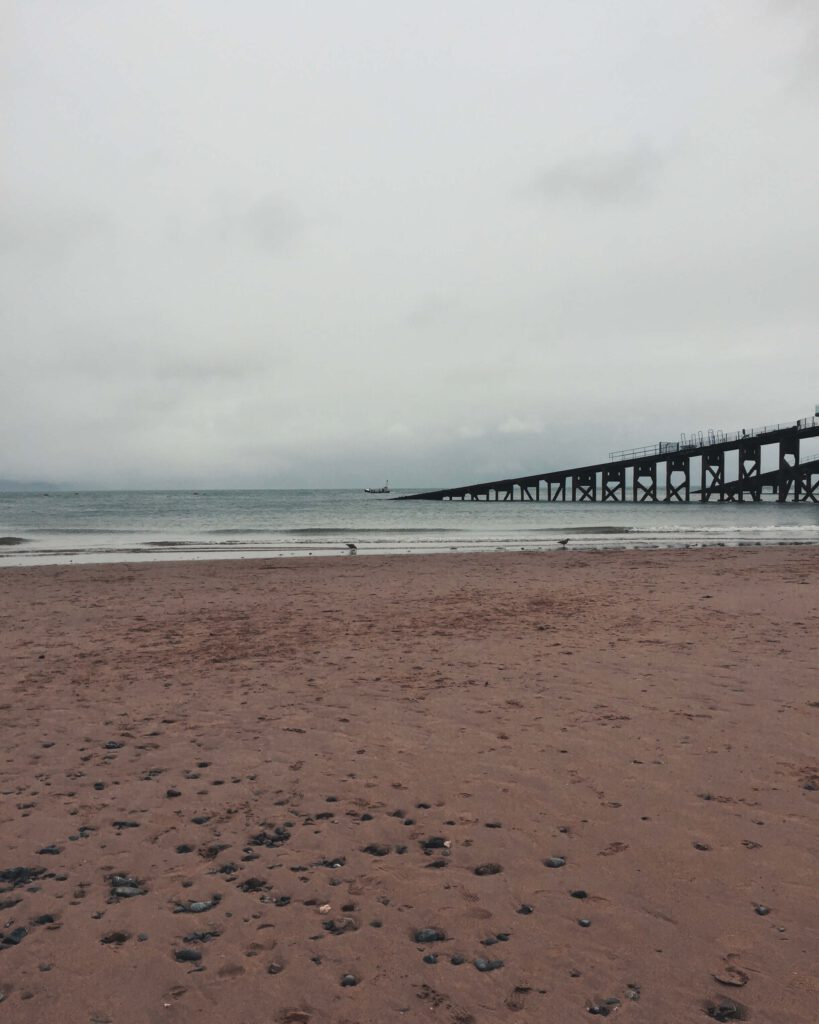 Minimalism. A beach in Wales captured in a minimalistic style. La Vie En Marine