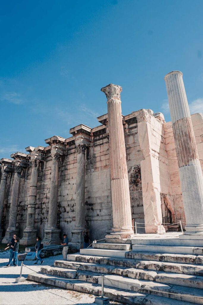 Athens Walking Tour - Hadrians Library