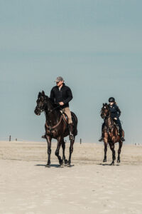 Norderney - Riding on the Beach
