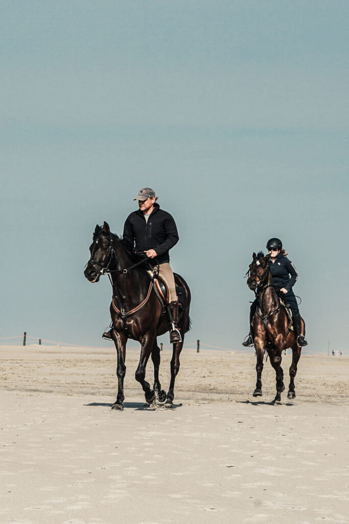 Norderney - Riding on the Beach