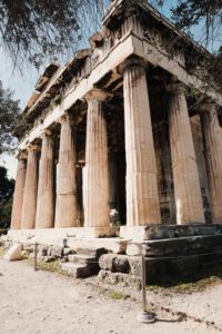 Athens Walking Tour - Temple of Hephaestus Pillars