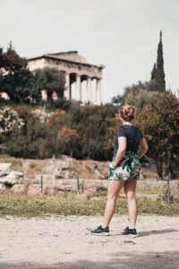 Athens Walking Tour - Temple of Hephaestus from a Distance