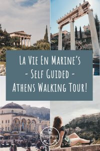 La Vie En Marine's Self Guided Athens Walking Tour