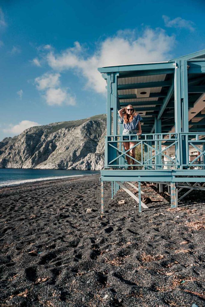 Kamari Beach, Santorini