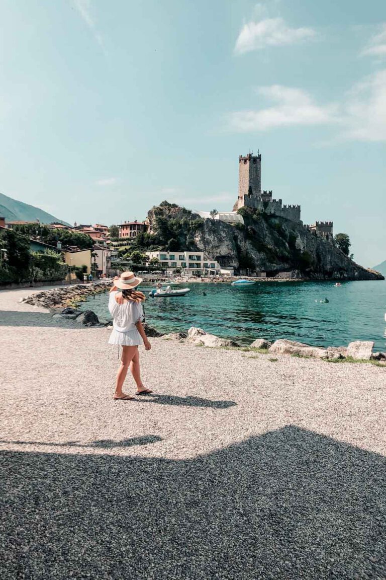 Girl in Malcesine