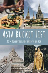 Asia Bucket List - Pin