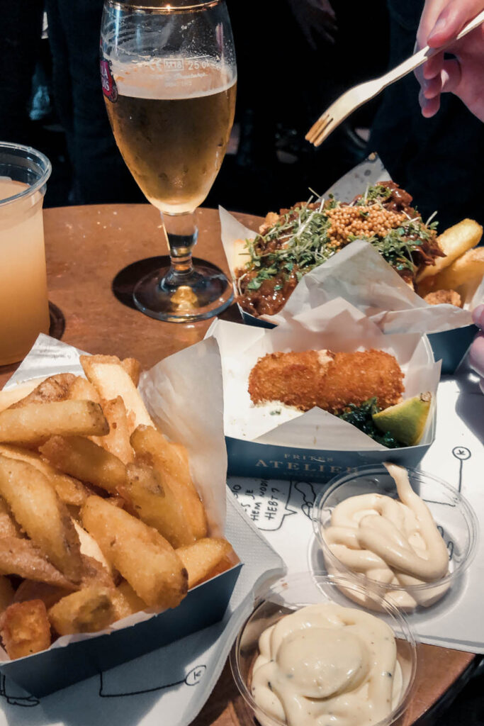 Guide to Antwerp - Best Fries in Antwerp Atelier Frites