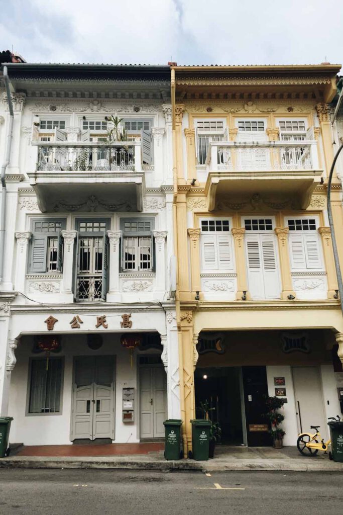 Singapore Bucket List - Colonial Styled Houses