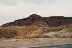 Red Mountain in Jordan