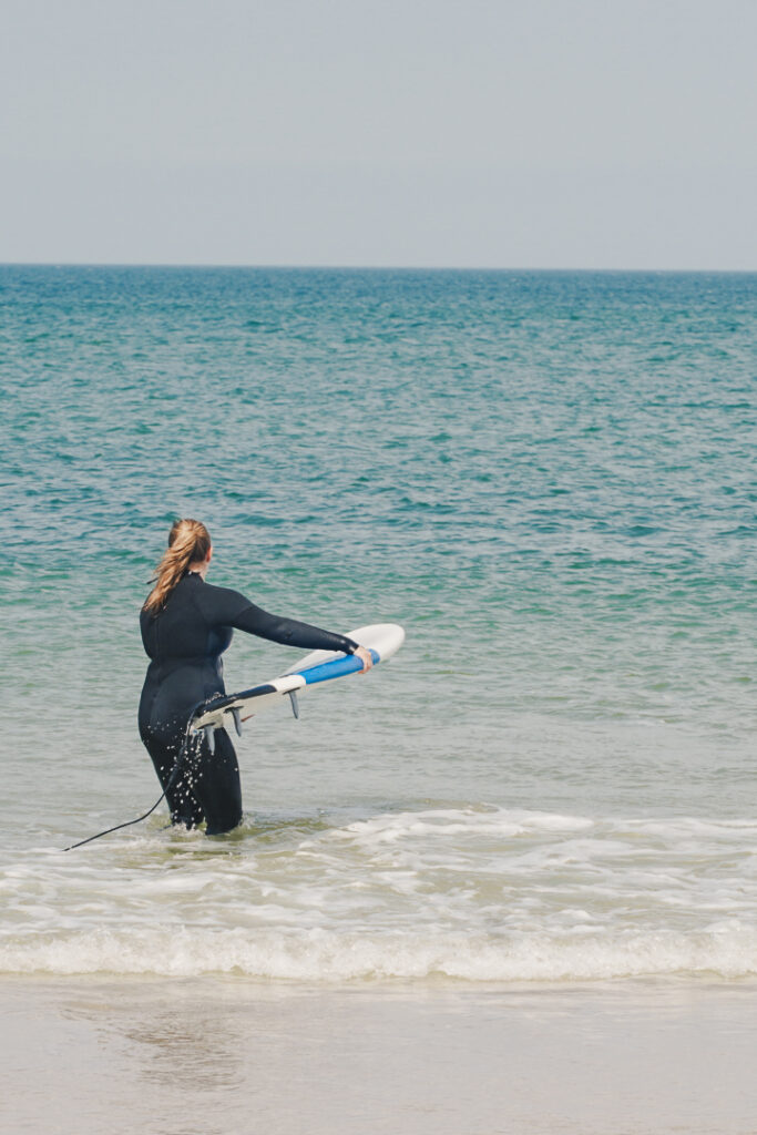 watching out for a wave 