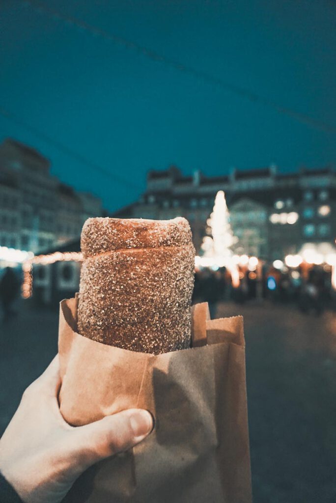 Chimney Cake in Warsaw