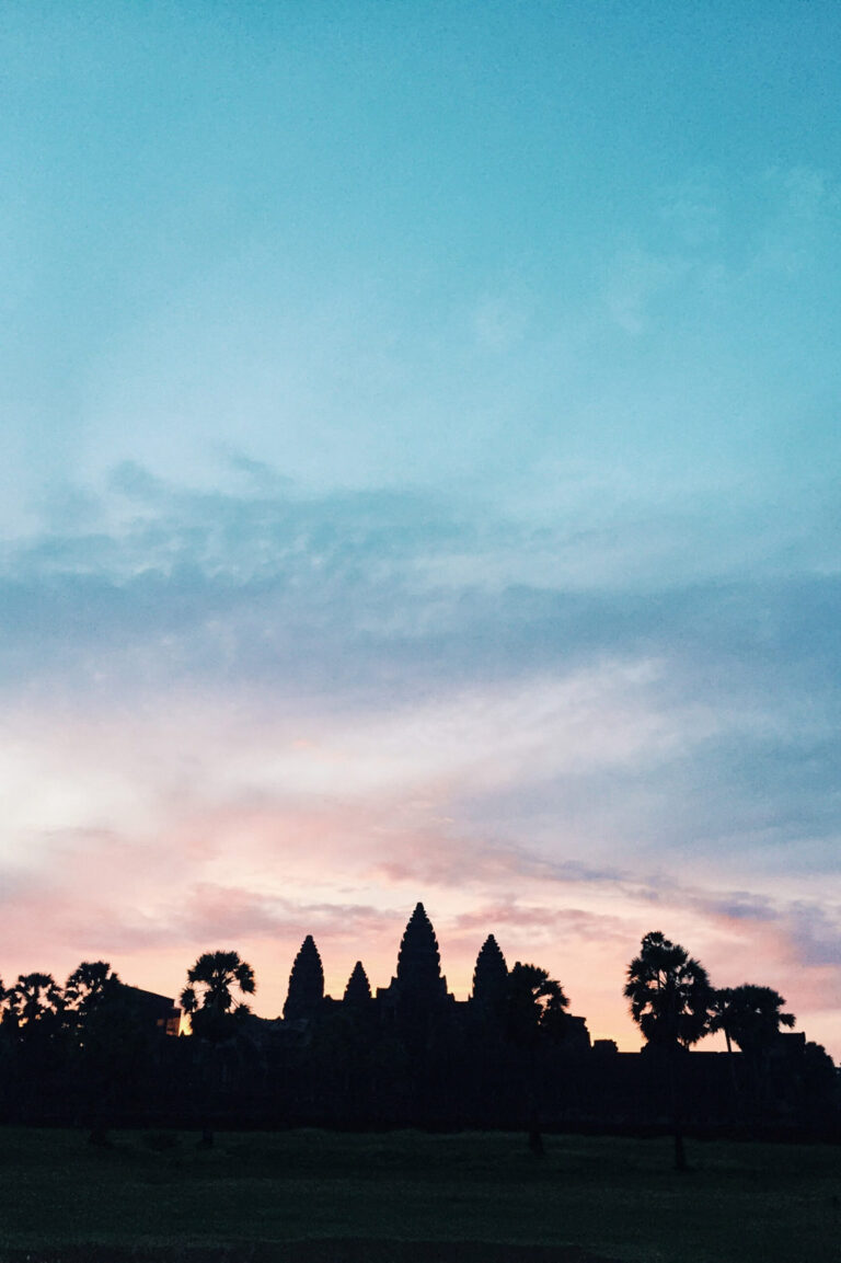 Seeing the Sunrise in Angkor Wat