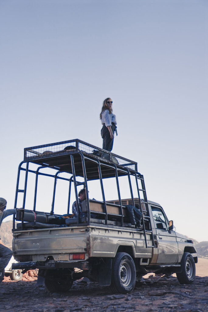 jeep tour in wadi rum