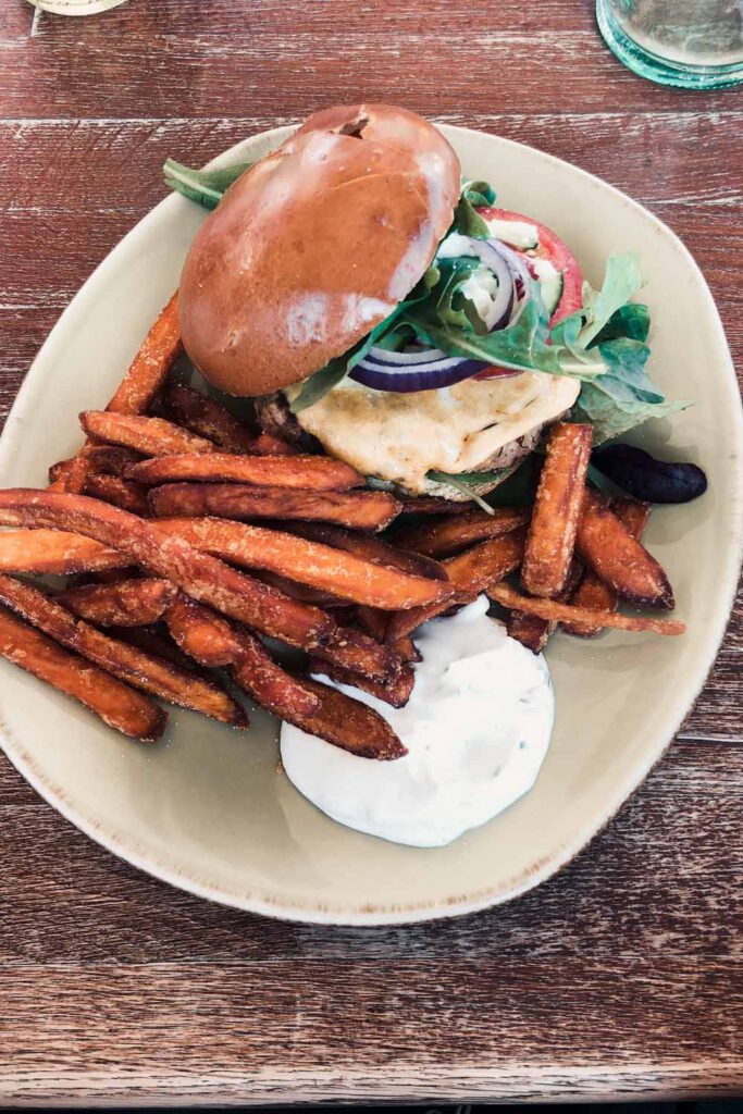 Crabby Burger from Aloha Sylt