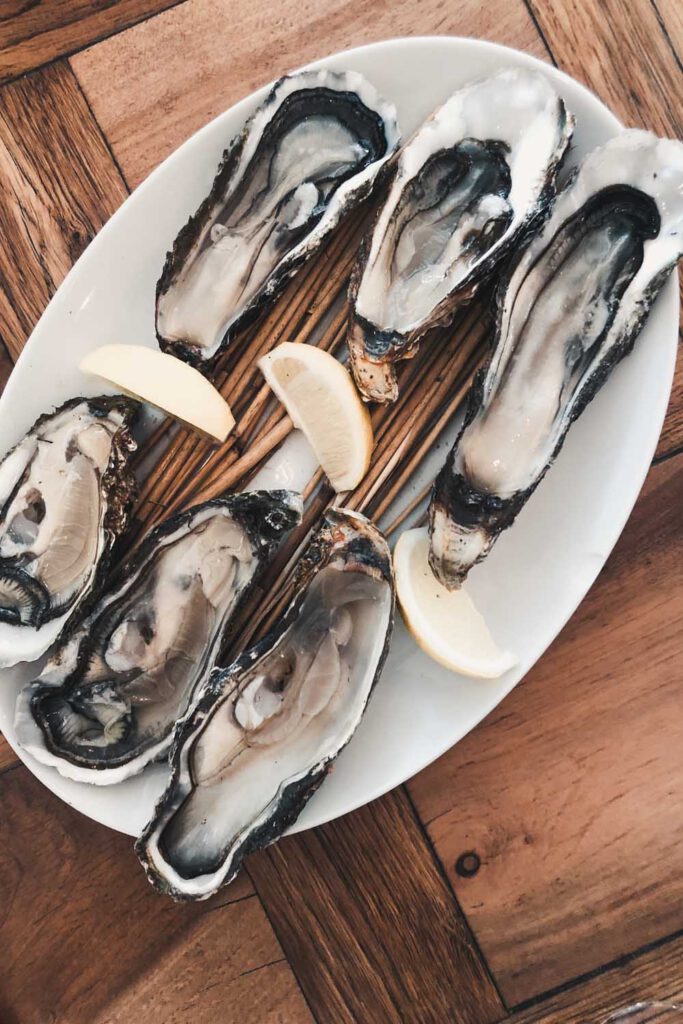 Oysters from Sylter Royal 