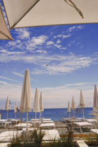 4 Day Provence Itinerary - Beach Bar in Nice