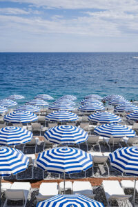 4 Day Provence Itinerary - Umbrellas in Nice