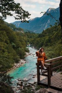 Places in Slovenia - Soča River Viewpoint