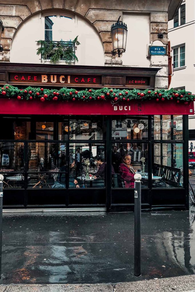 cafes in paris - cafe buci