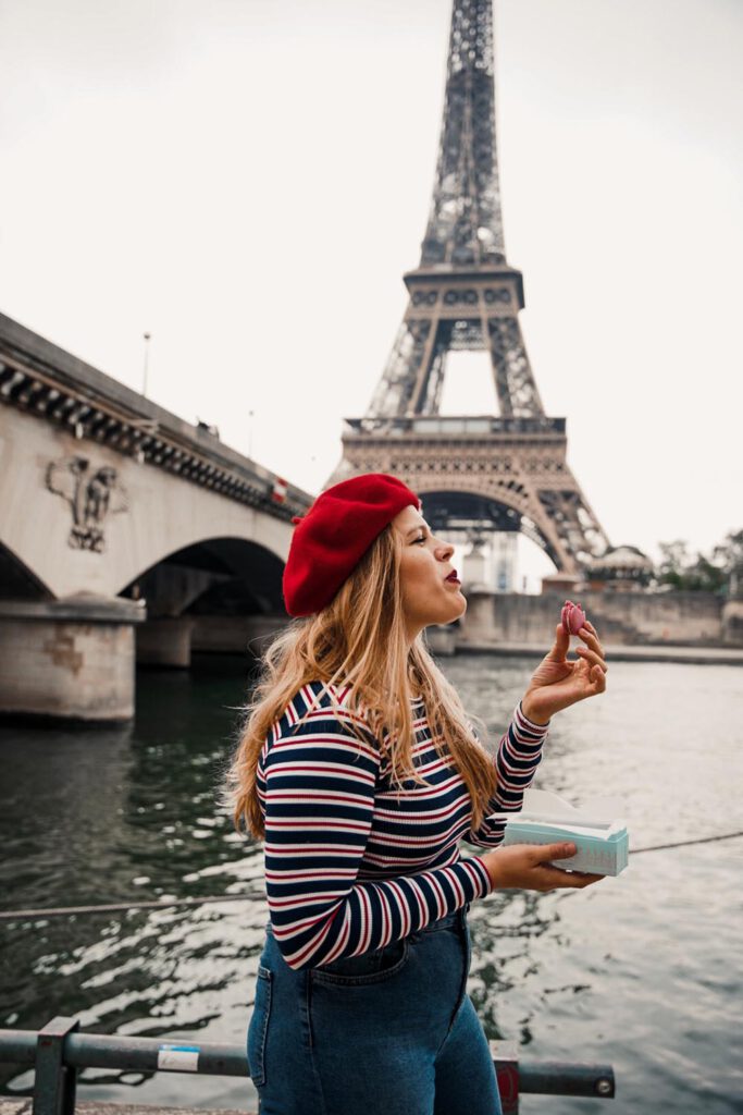 cafes in paris - macarons by laduree