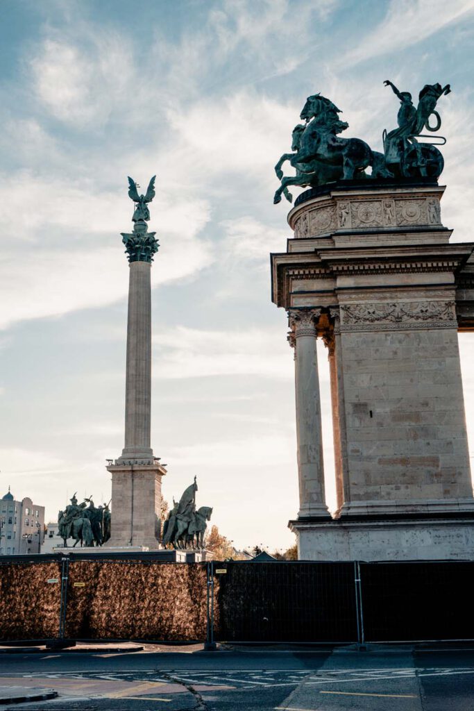 highlights of budapest - heroes square