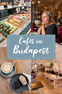 cafés in budapest - pin