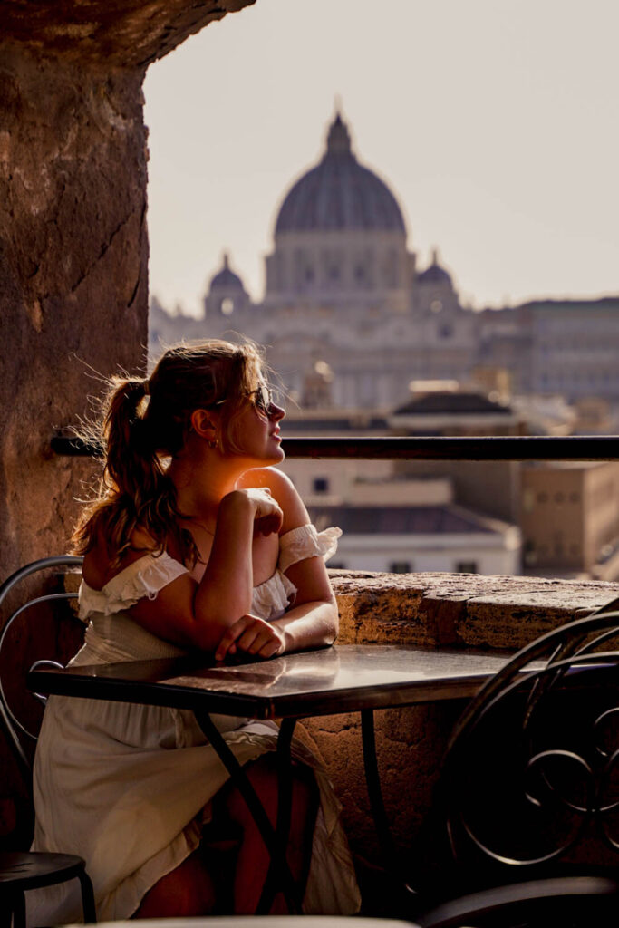 castel sant angelo - dolce vita in rome - la vie en marine