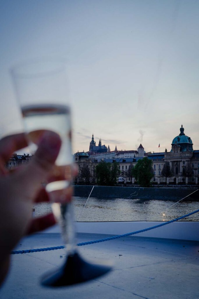 highlights of prague - river cruise