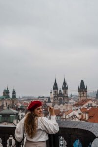 highlights of prague - viewpoint from klementinum