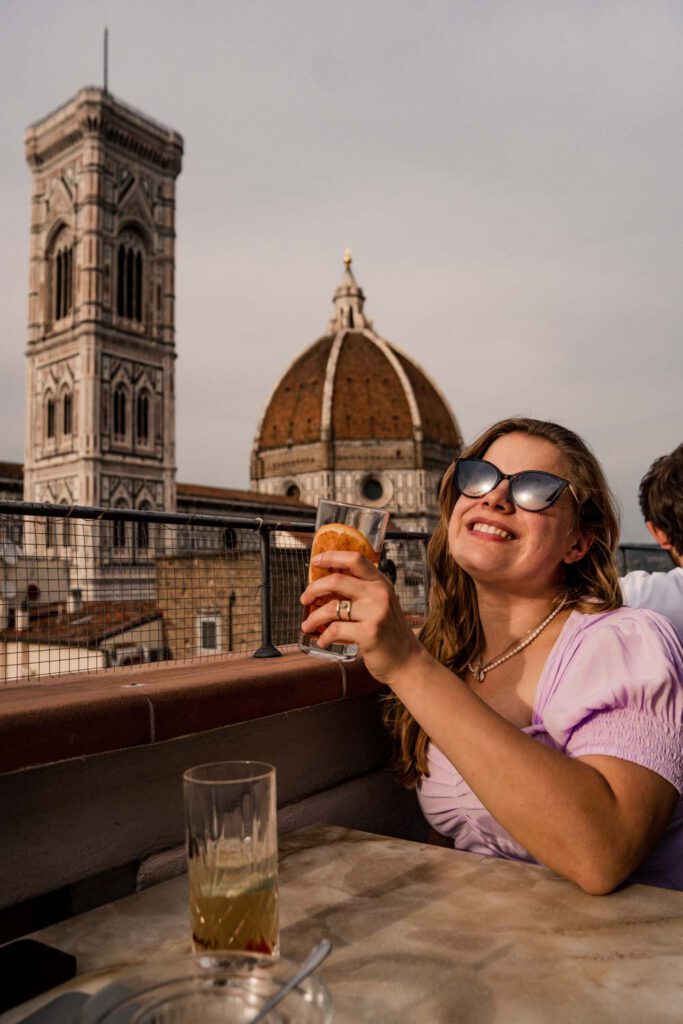 road trip in tuscany - firenze - view on art