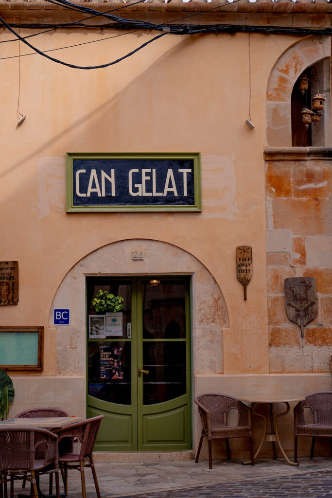 A must do when going to Mallorca for the first time is to have Pa amb Oli and the Can Gelat in Santanyí is one of my favorite places to have this! 