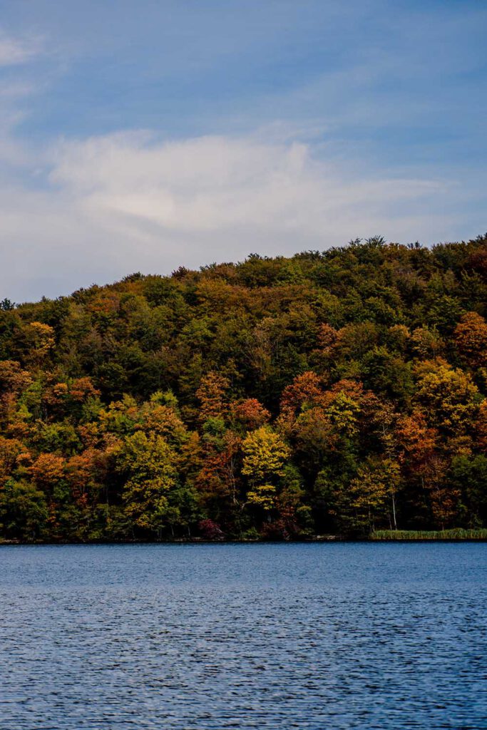 Beautiful Plitvicer Lakes turn orange and yellow just in time for Autumn in Europe! 