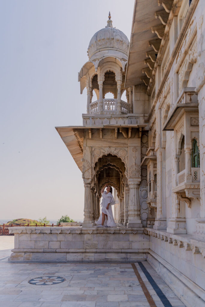 Backside of Jaswant Thada - India Itinerary