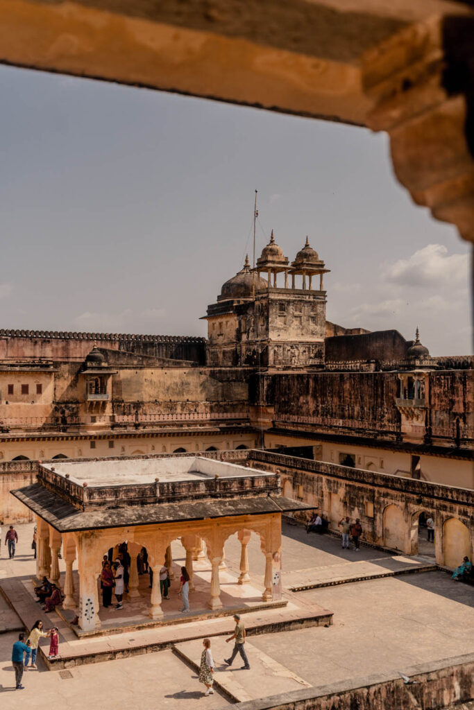 Courtyard of Amer Fort - India Itinerary