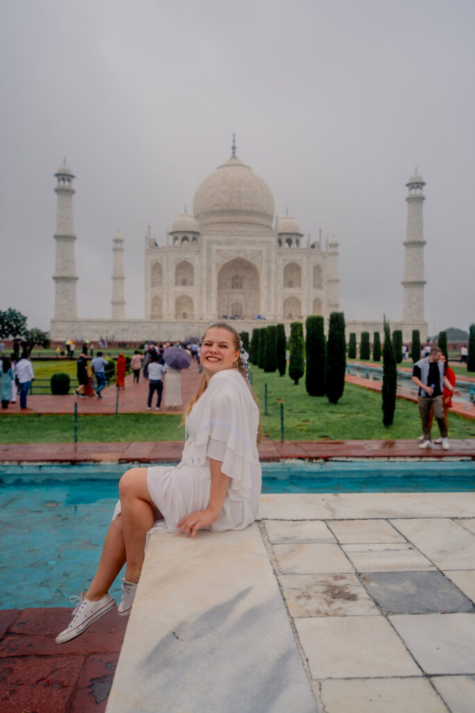 Crowds at the Taj Mahal - India Itinerary