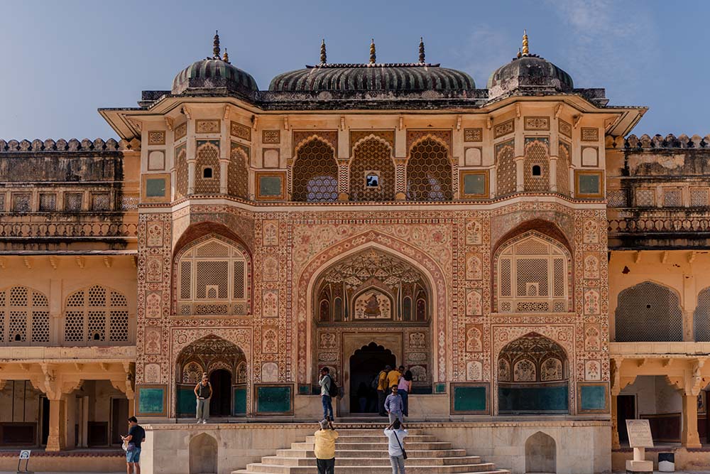 Inside Amer Fort - India Itinerary