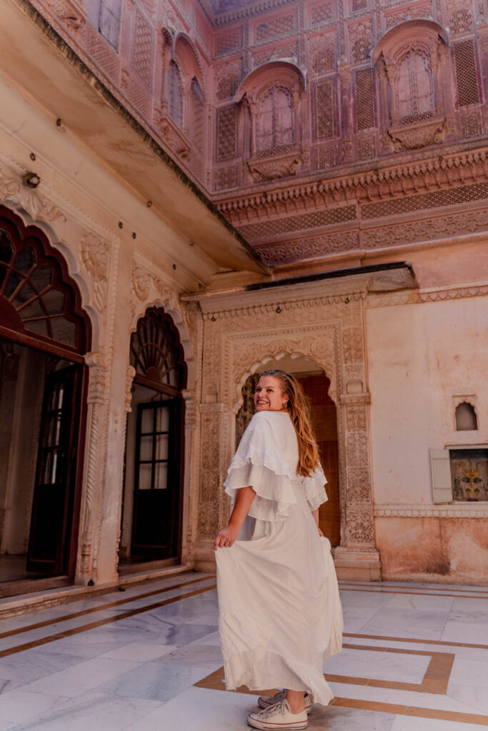 Inside the Courtyards of Mehrangarh Fort - India Itinerary