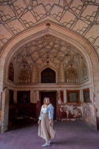 Details at the Red Fort - One Day in New Delhi
