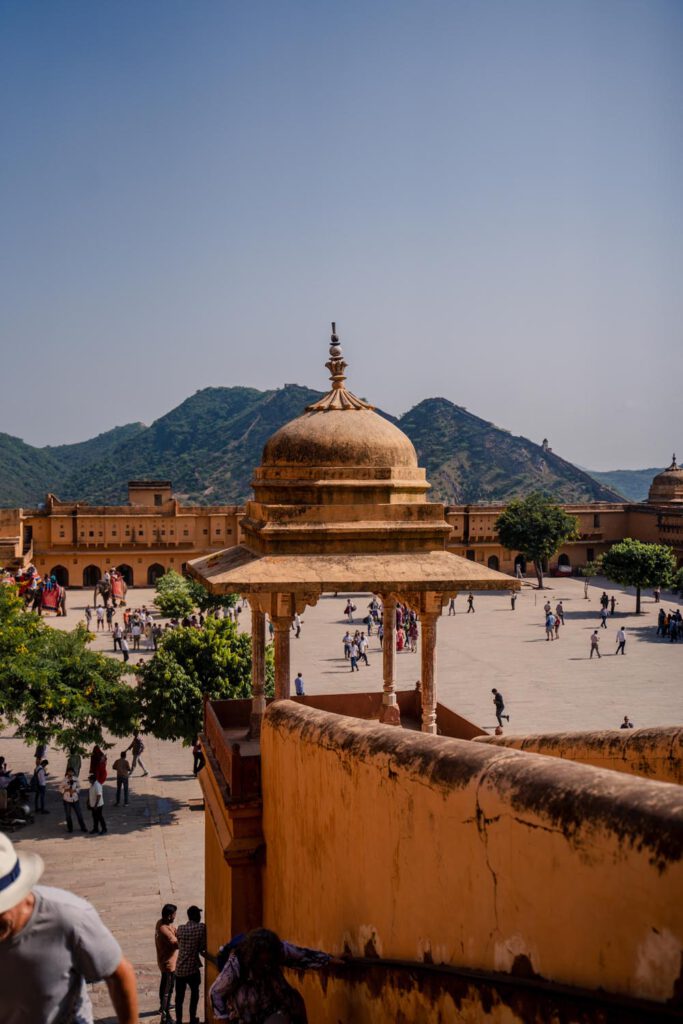 The Amer or Amber Fort in Jaipur is named after the color of its amber-colored walls!